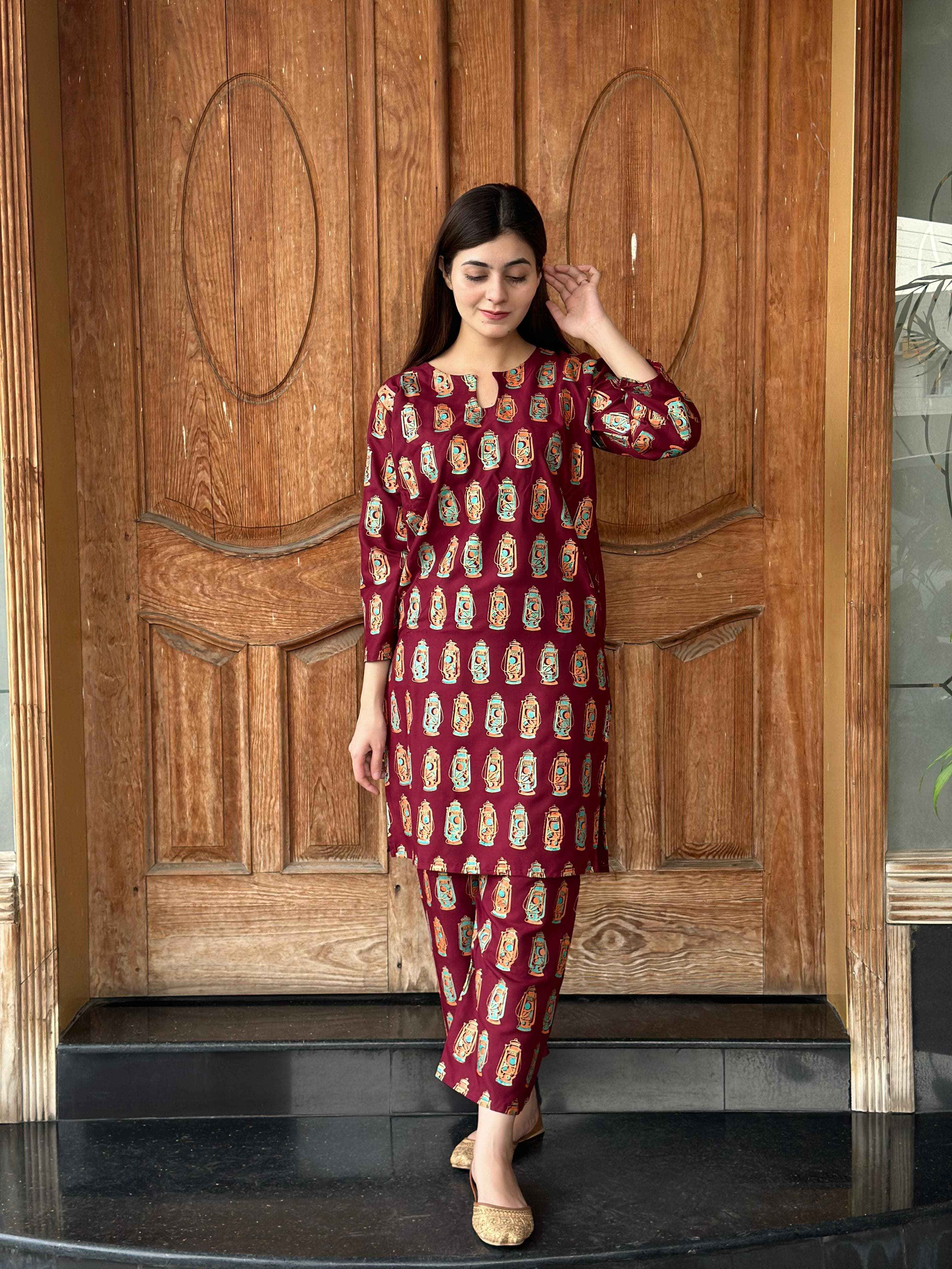 Laltain - Stitched 2 pc - Sunflare.pk