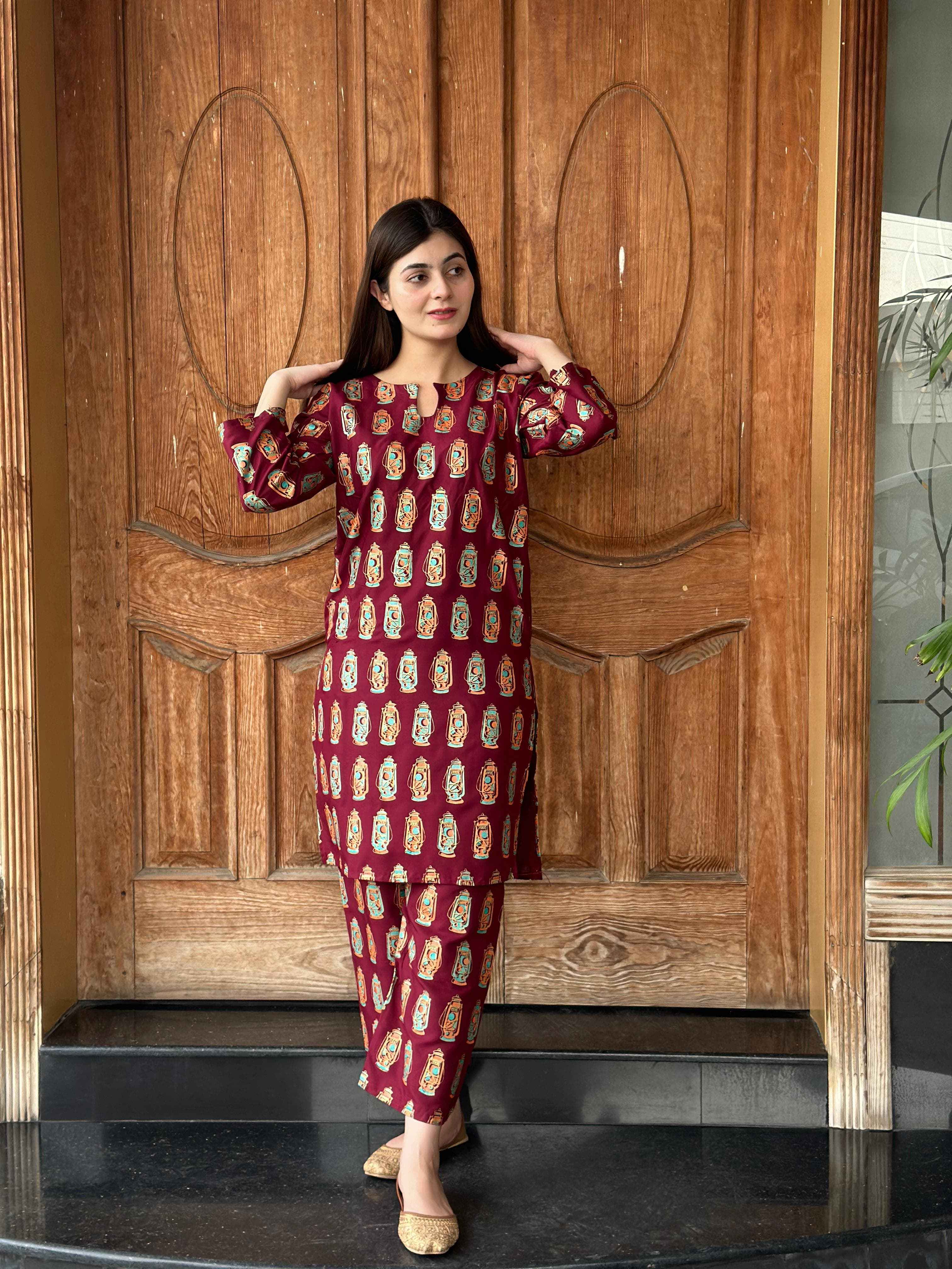 Laltain - Stitched 2 pc - Sunflare.pk