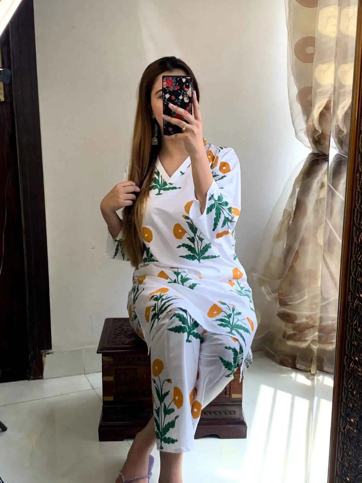 Daffodils - Stitched 2 pc - Sunflare.pk
