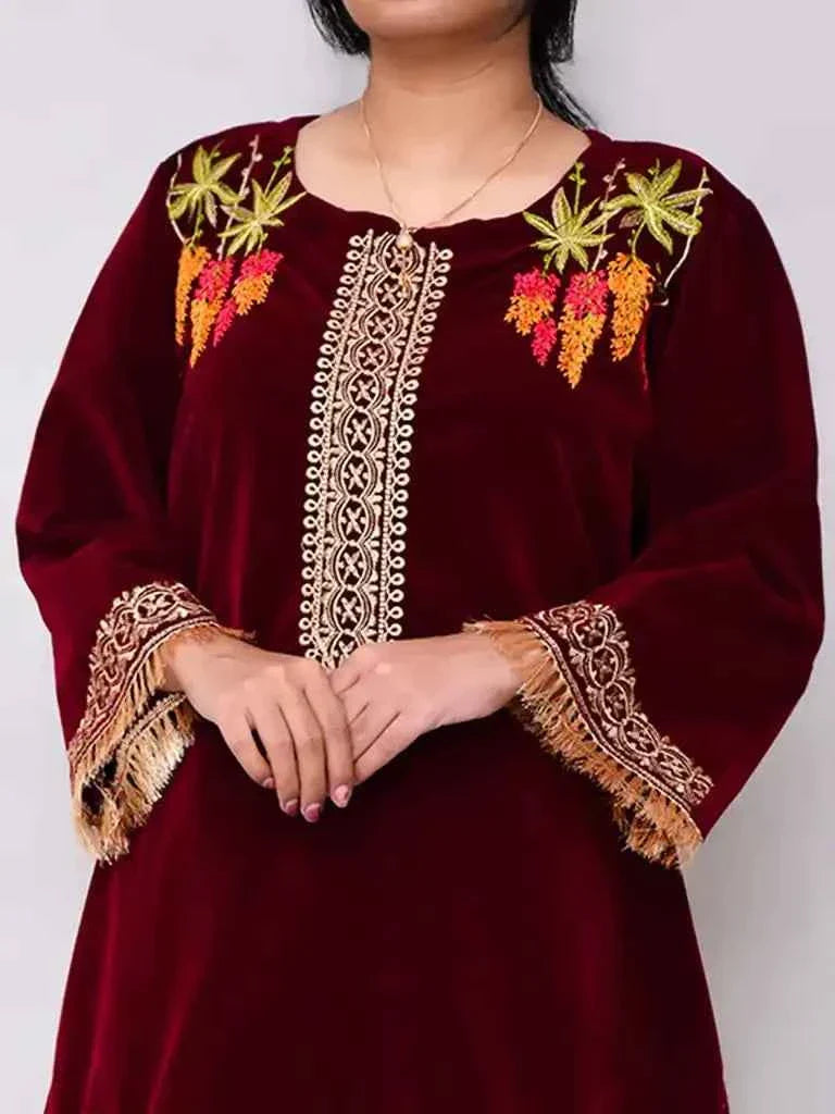 Champion Velvet - Stitched 2 pc - Sunflare.pk