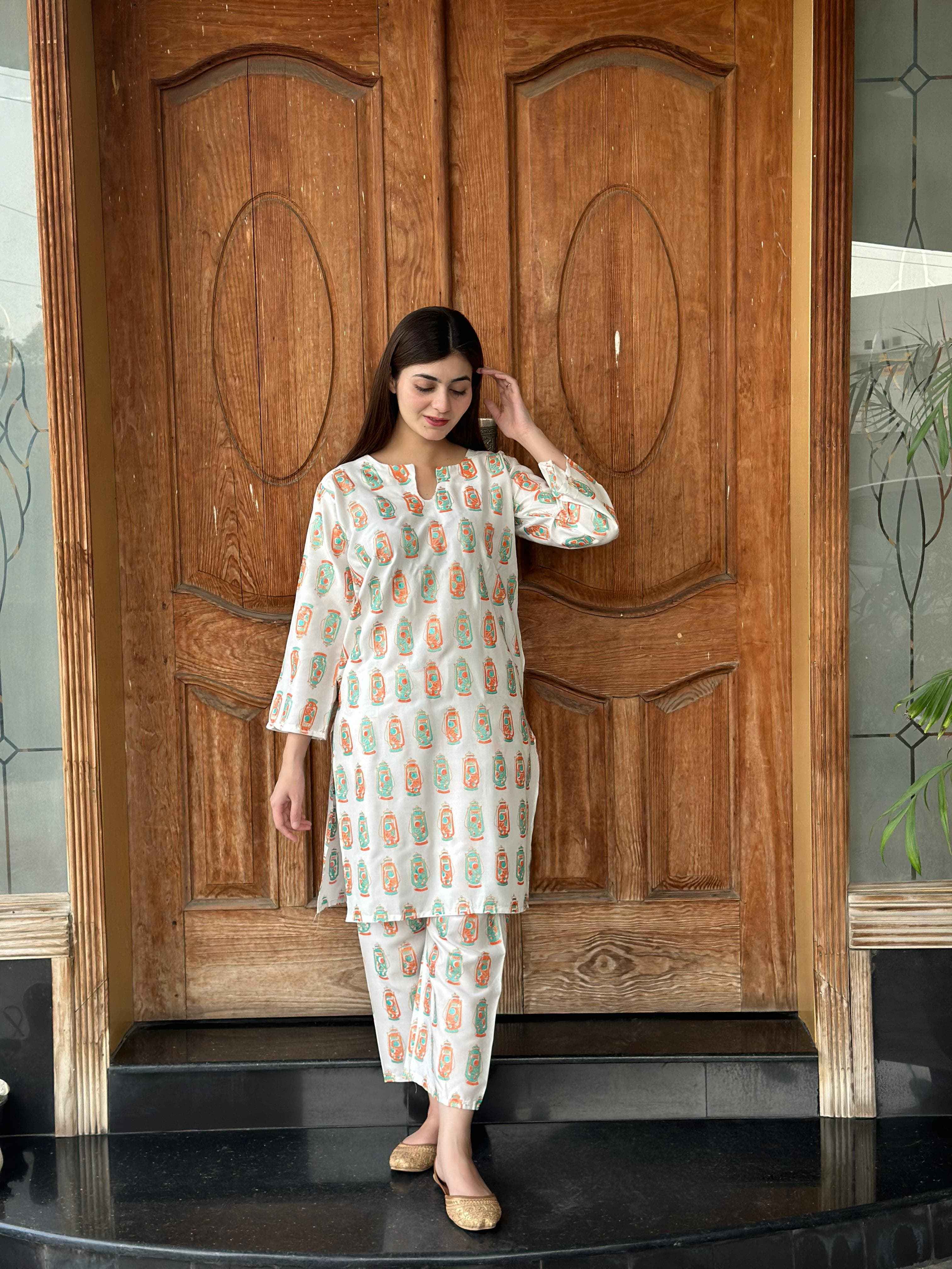 Laltain - Stitched 2 pc - Sunflare.pk