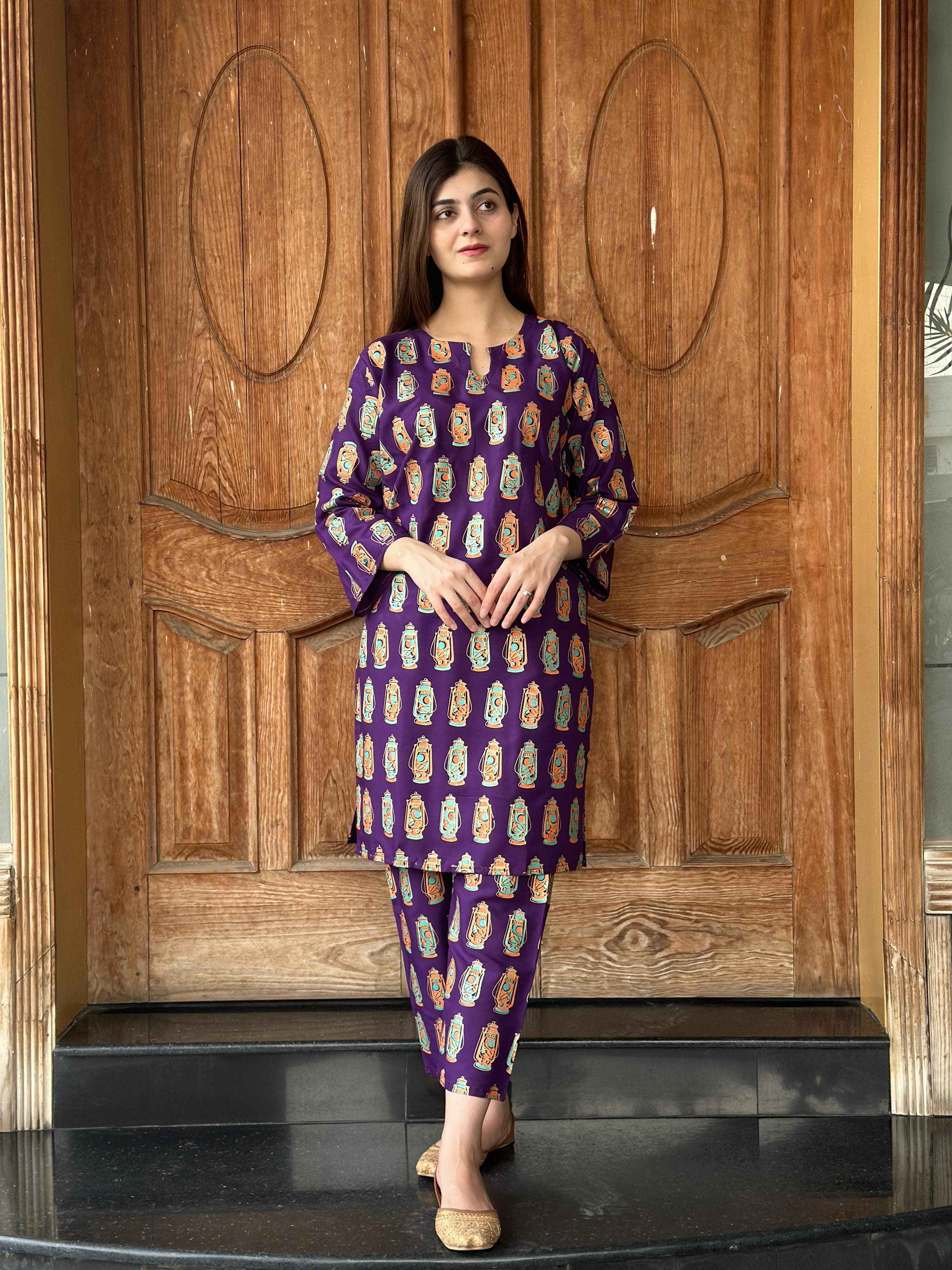 Laltain - Stitched 2 pc - Sunflare.pk
