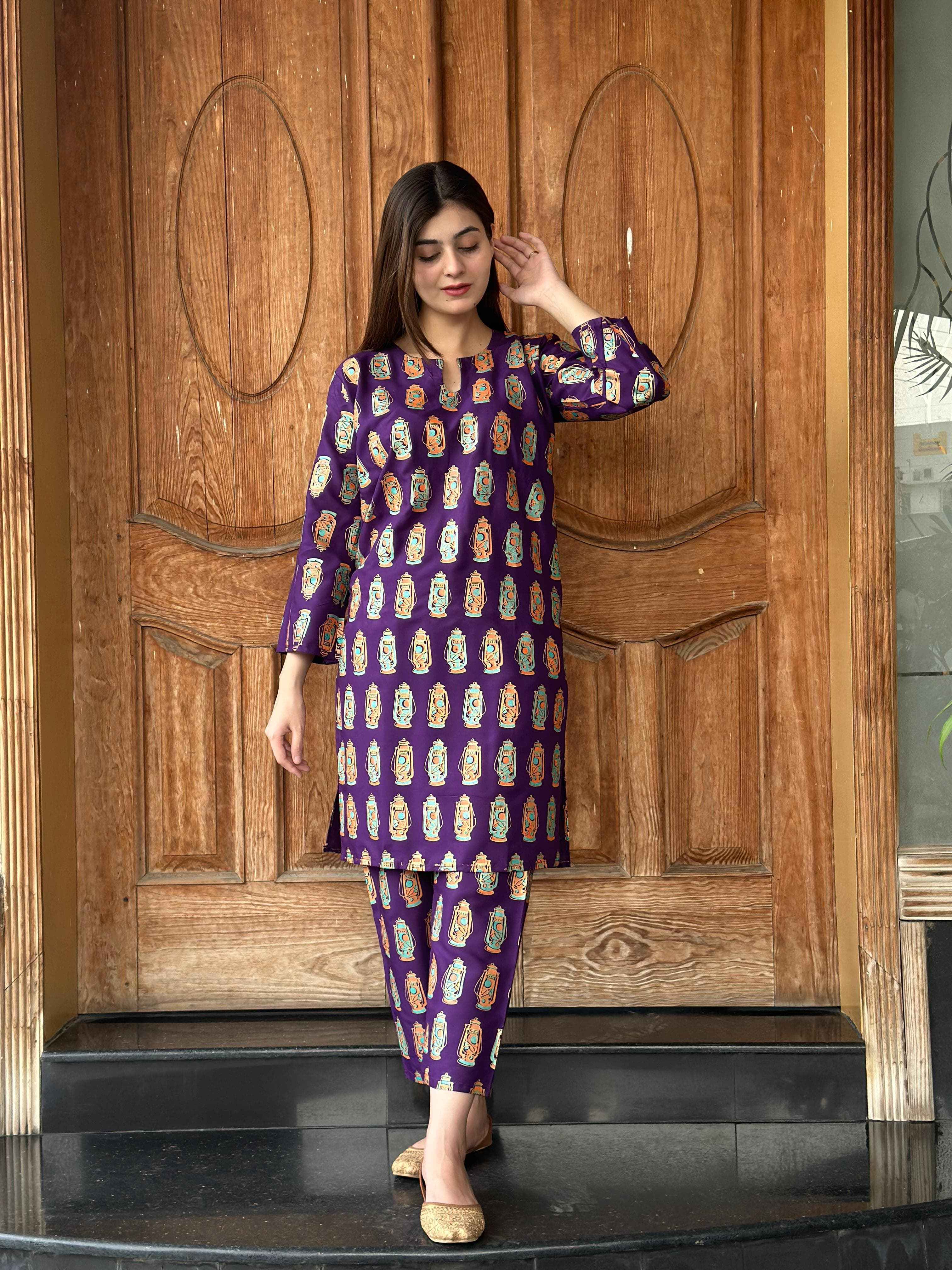 Laltain - Stitched 2 pc - Sunflare.pk