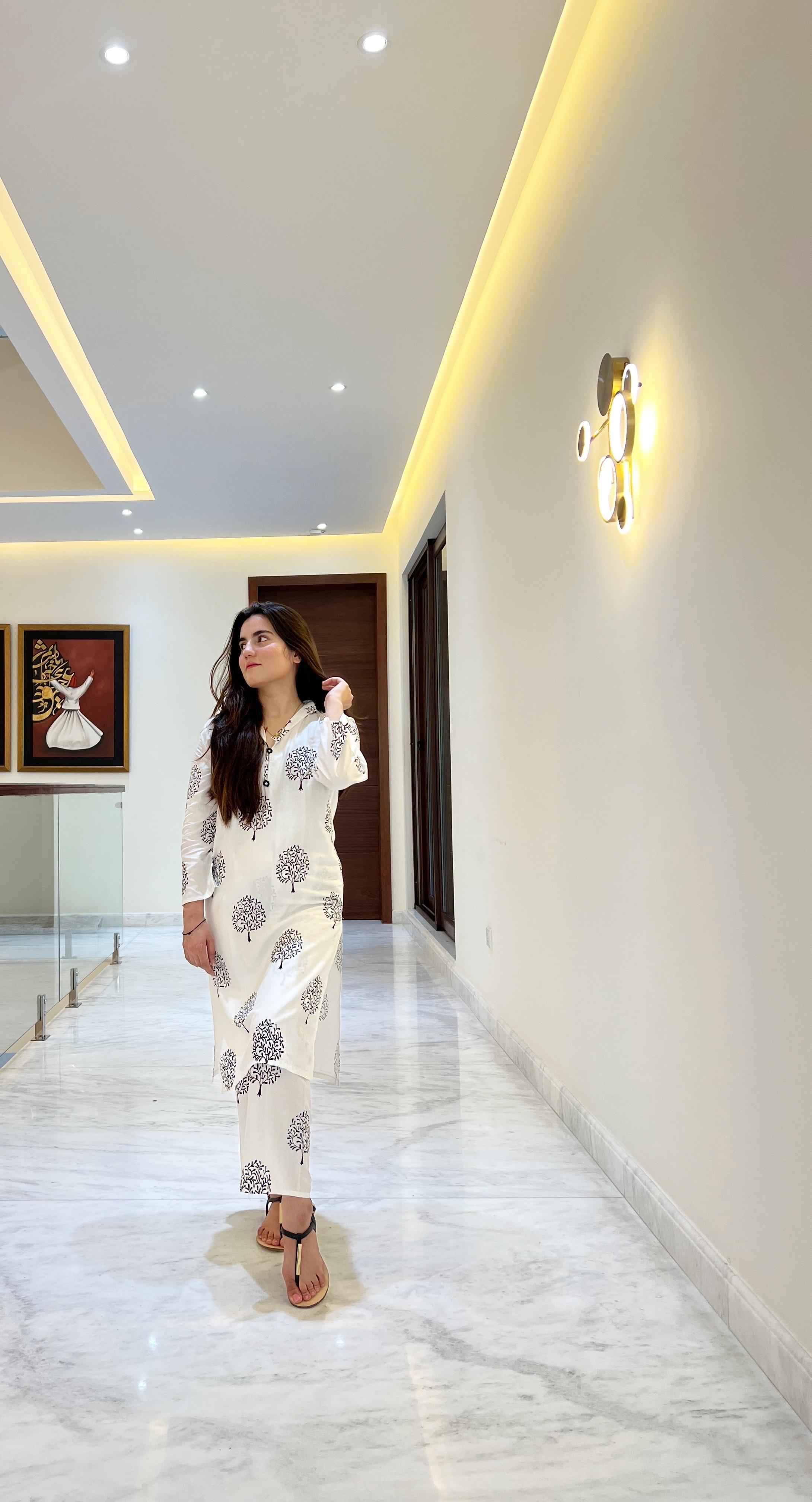 Tree - Stitched 2 pc - Sunflare.pk