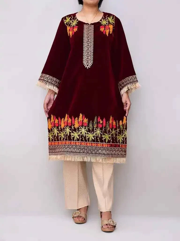Champion Velvet - Stitched 2 pc - Sunflare.pk