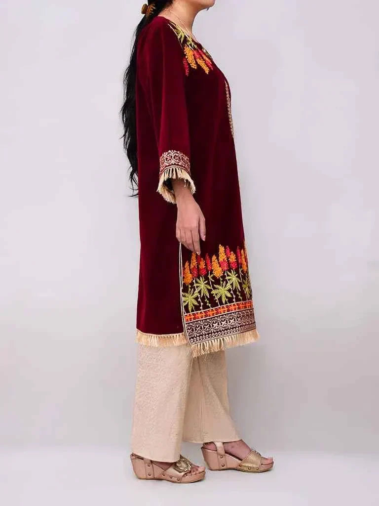 Champion Velvet - Stitched 2 pc - Sunflare.pk