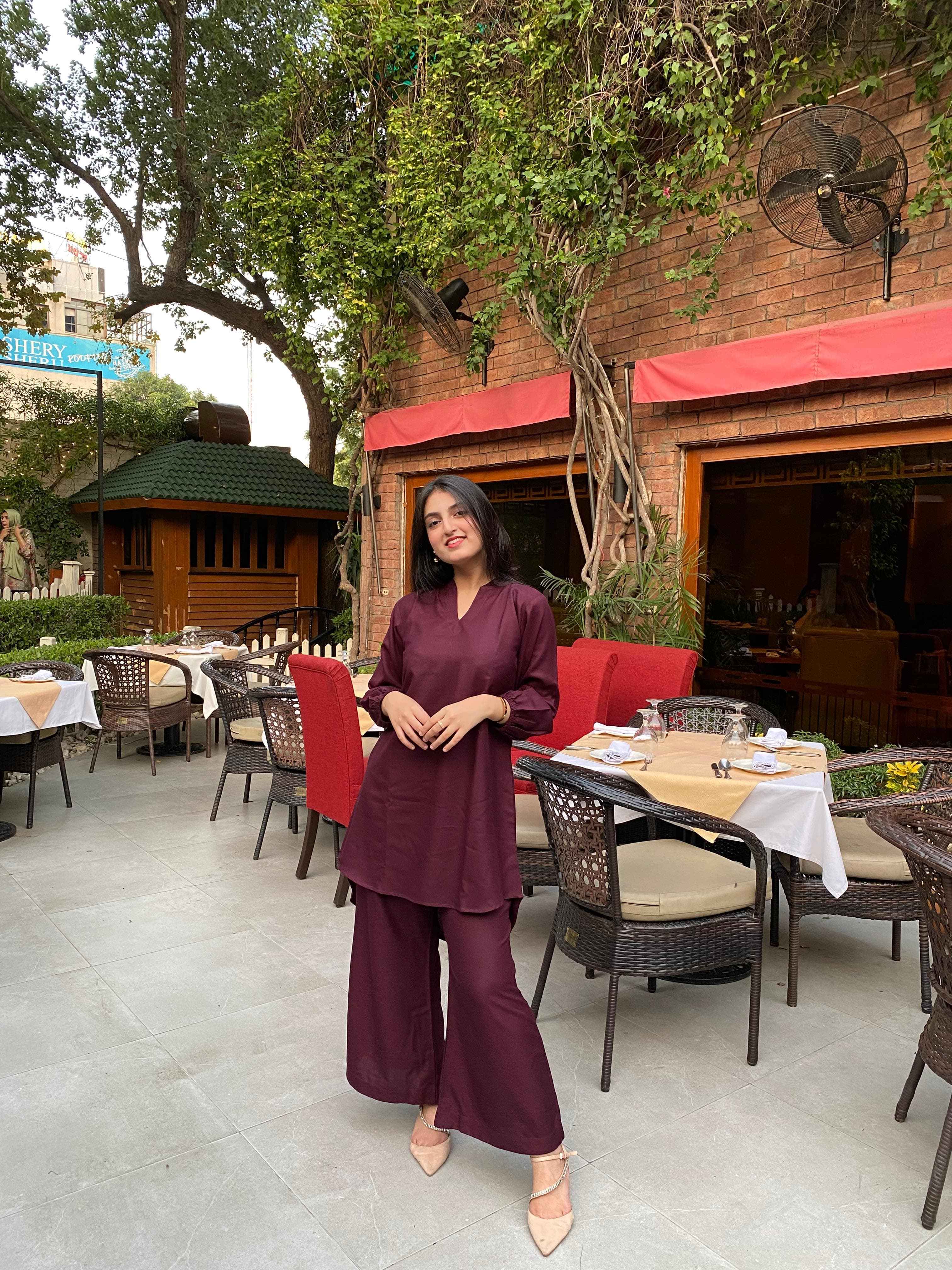 Dhanak Co-ord Set - Sunflare.pk
