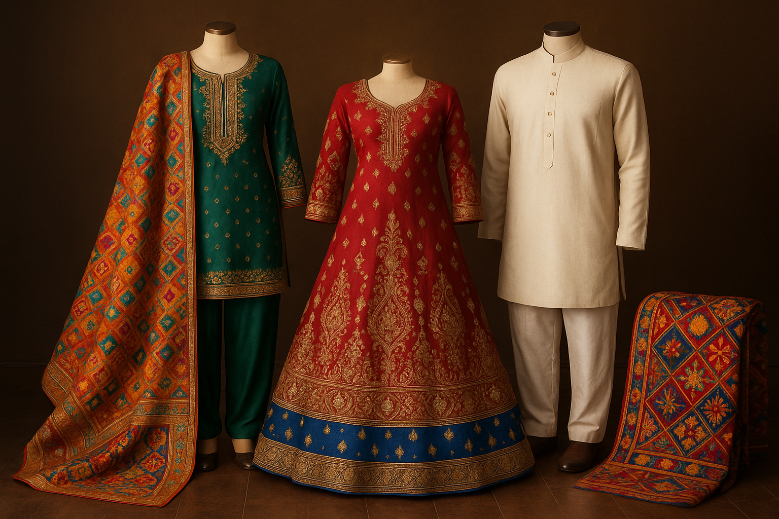 CLOTHING TRADITIONAL PAKISTANI