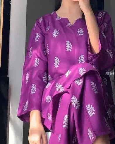 Saleha- Stitched 2 pc - Sunflare.pk