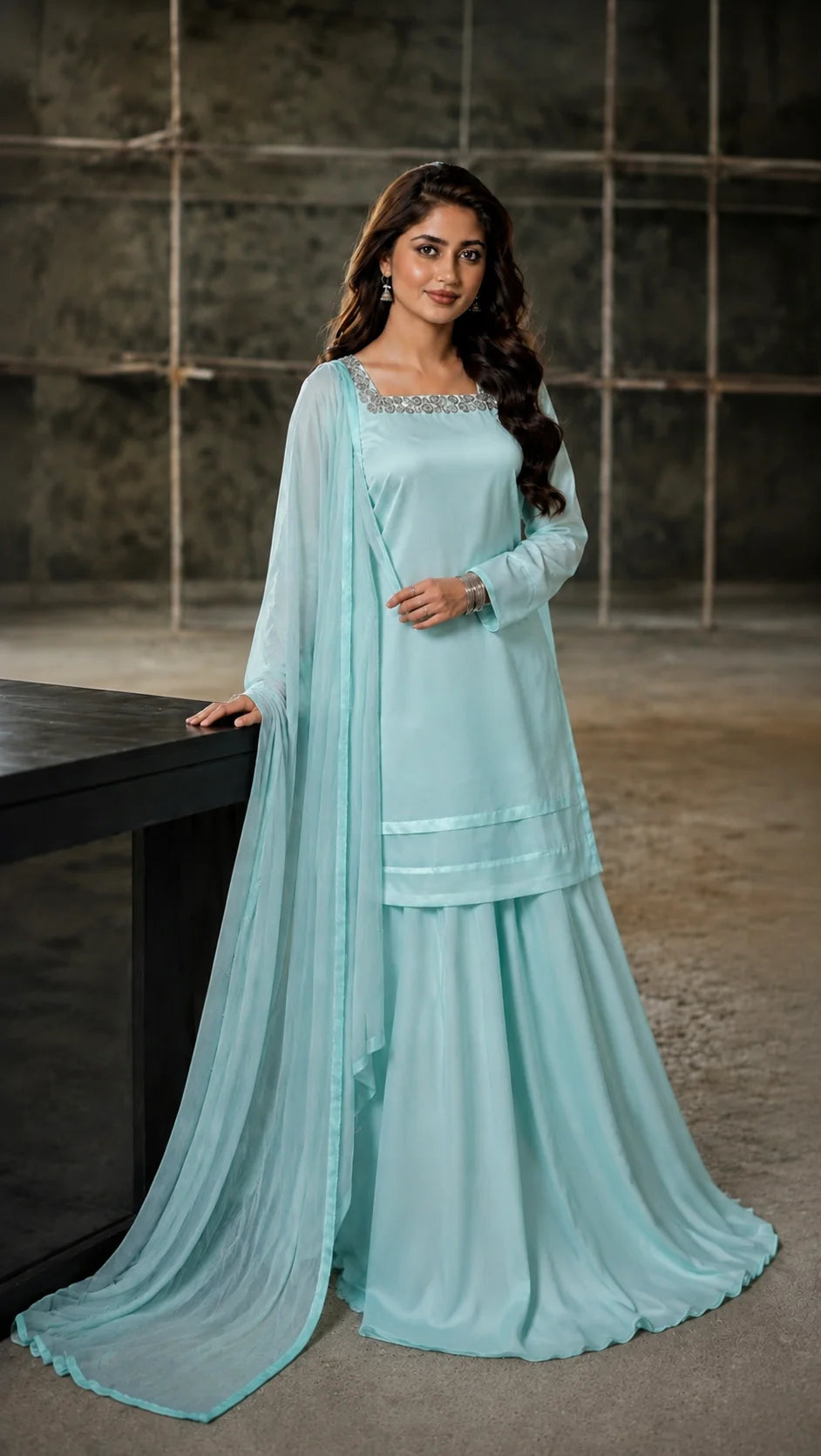 Elora 3-Piece Sharara Set