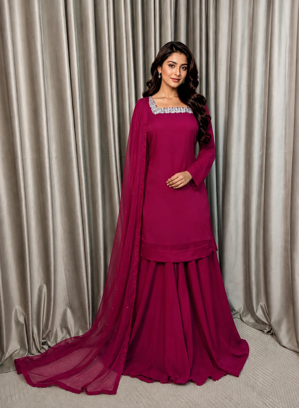 Elora 3-Piece Sharara Set