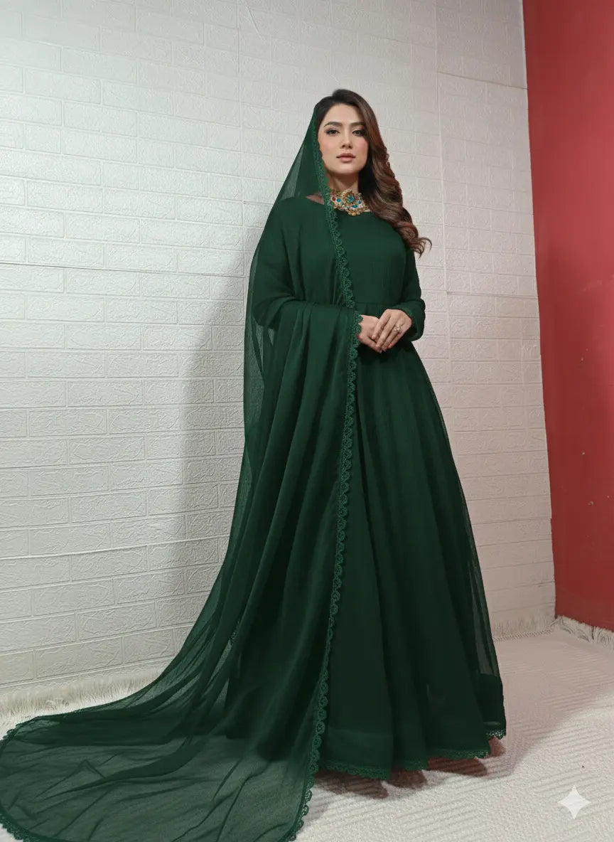 Mahrosh Chiffon Formal Maxi Dress with Dupatta - Sunflare.pk Sunflare.pk Mahrosh Chiffon Formal Maxi Dress with Dupatta - Sunflare.pk Sunflare.pk
