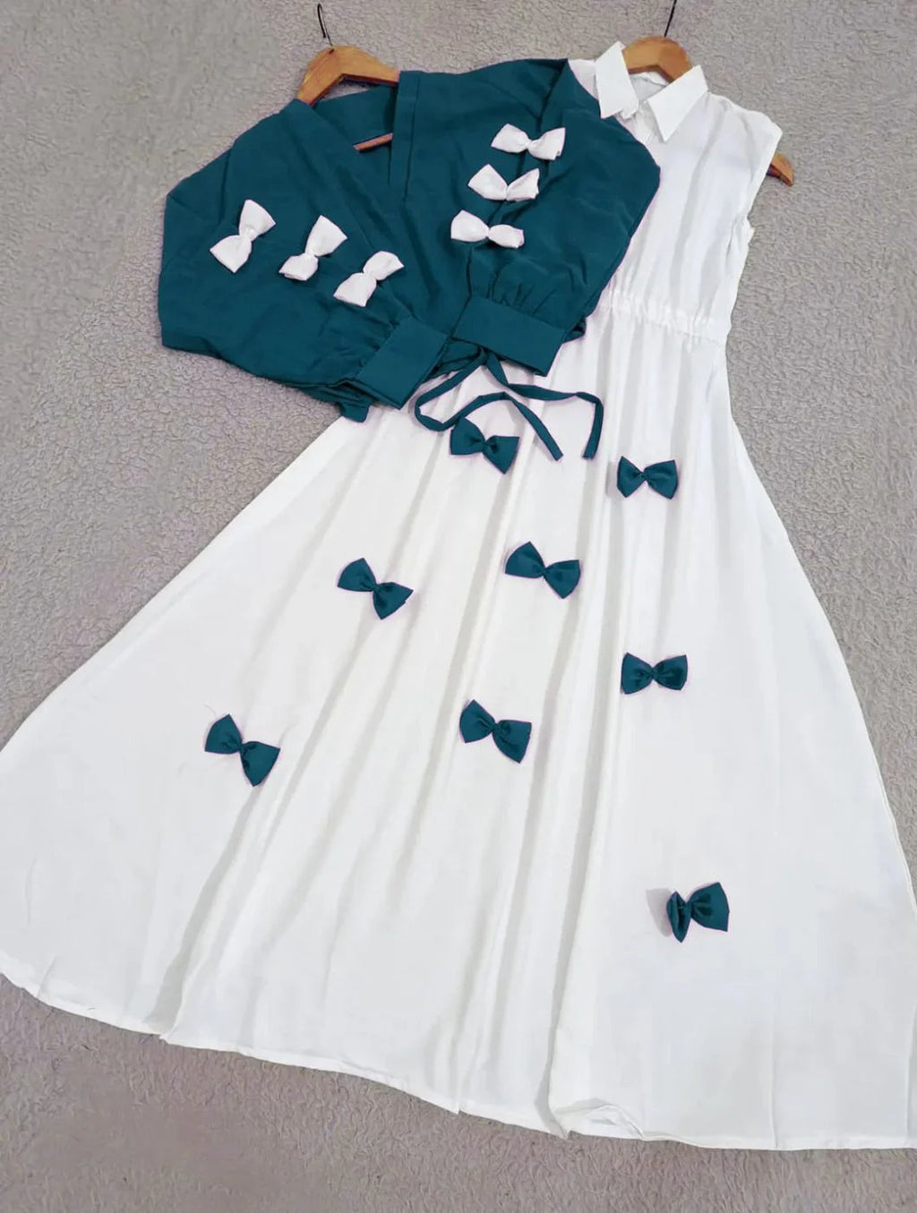 Bow Jacket Maxi
