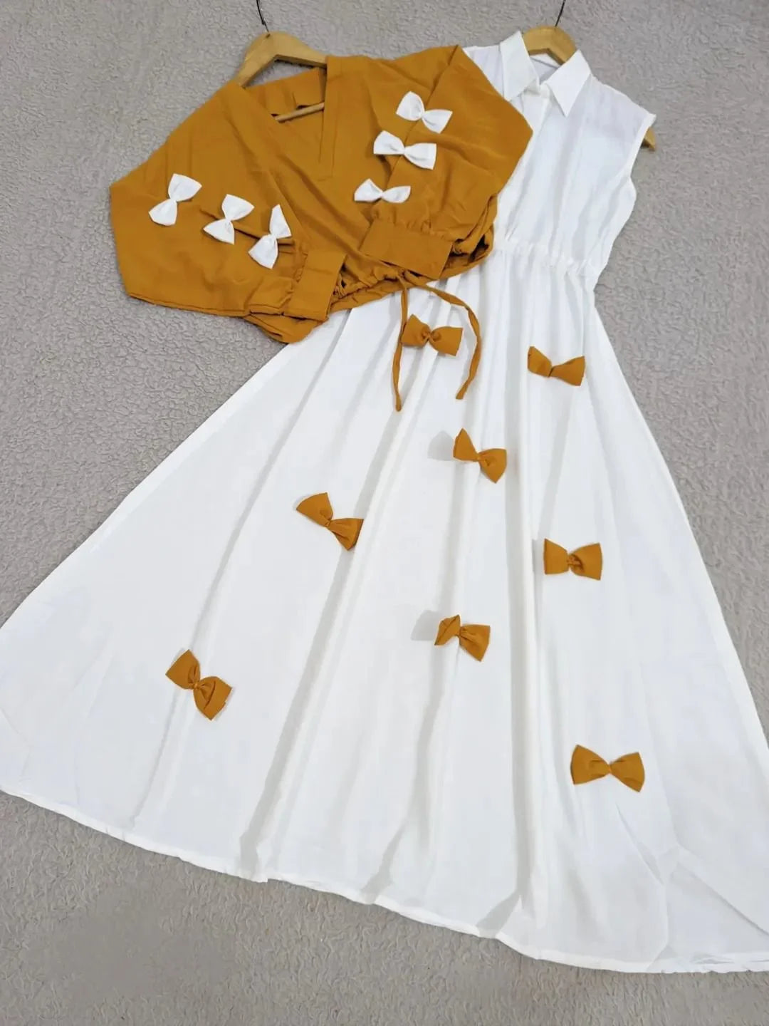 Bow Jacket Maxi