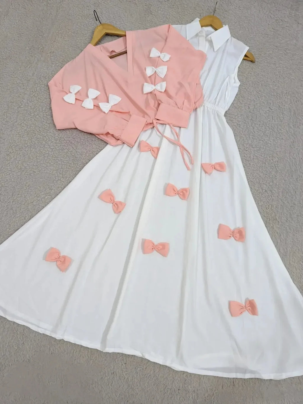 Bow Jacket Maxi