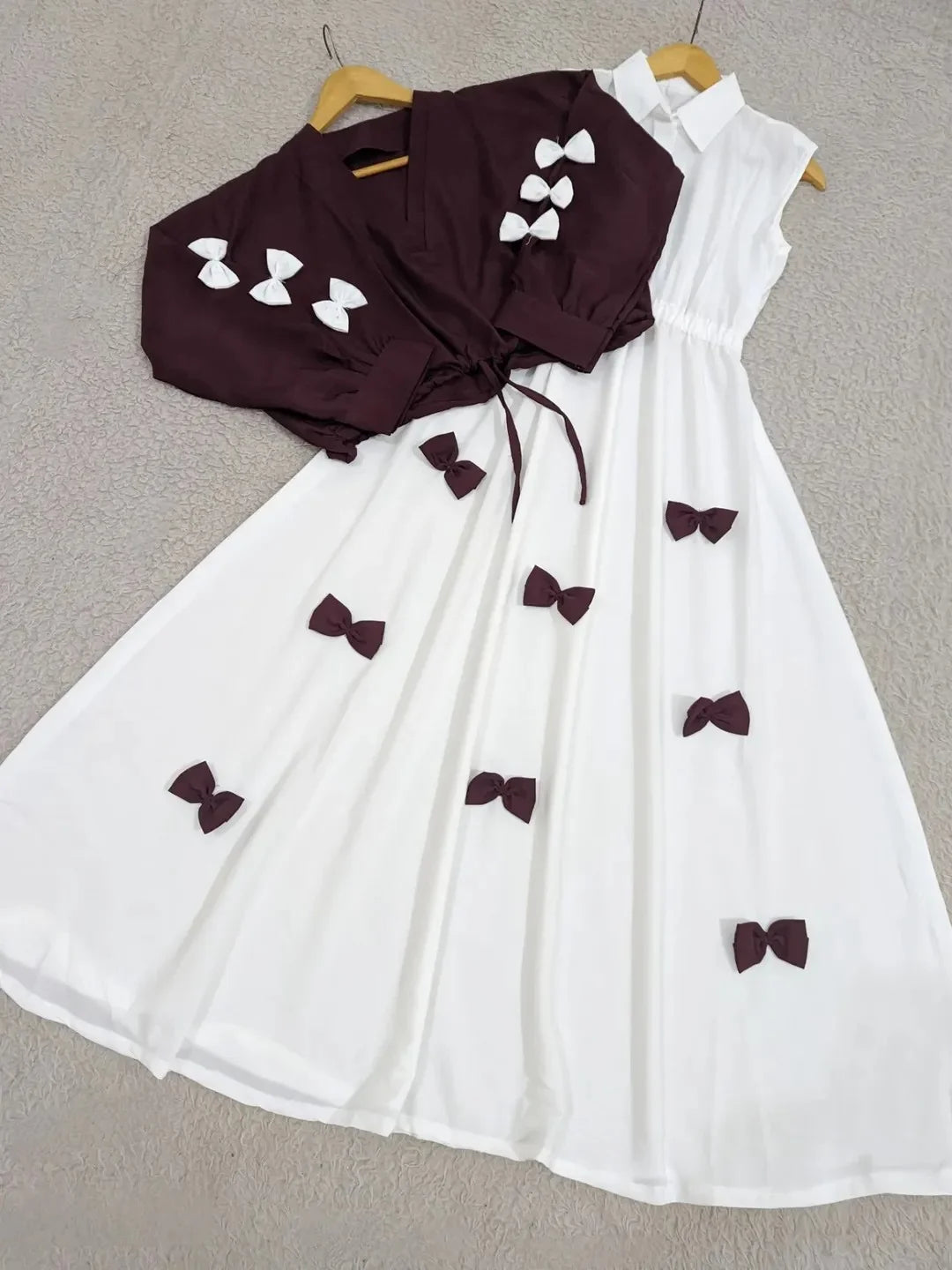 Bow Jacket Maxi