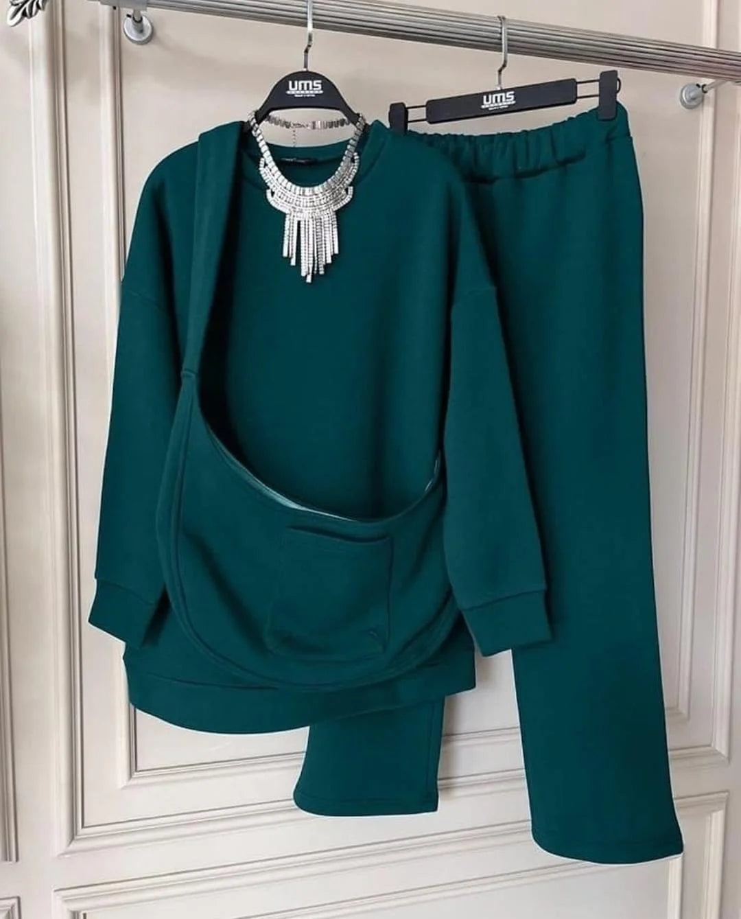Fleece Track Suit – 3-Piece Set with Shirt, Trouser & Bag