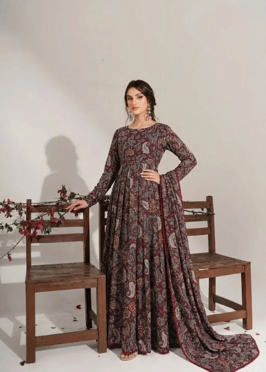 Floral Flared Maxi - Ready To Wear