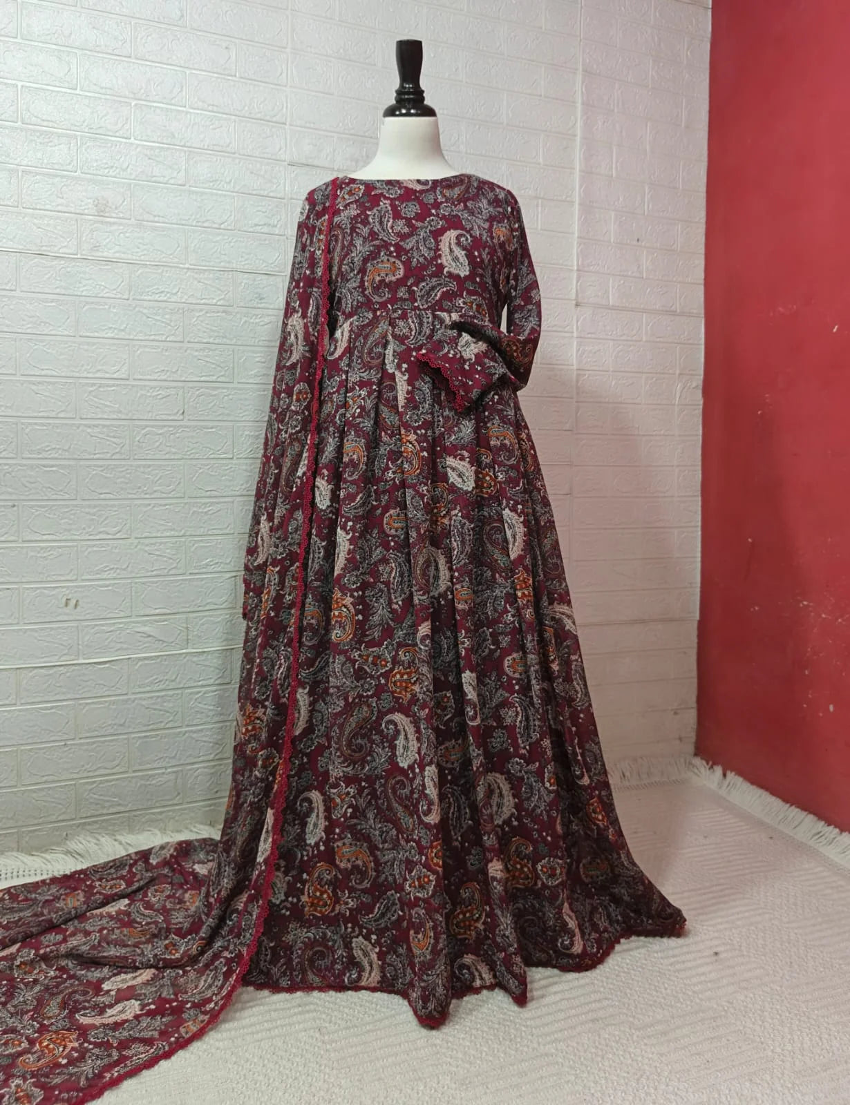 Floral Flared Maxi - Ready To Wear