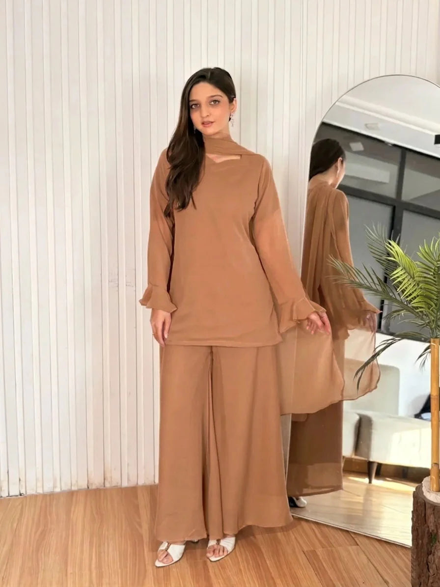 Laila Chiffon 3-Piece