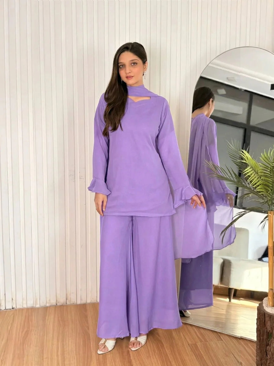 Laila Chiffon 3-Piece