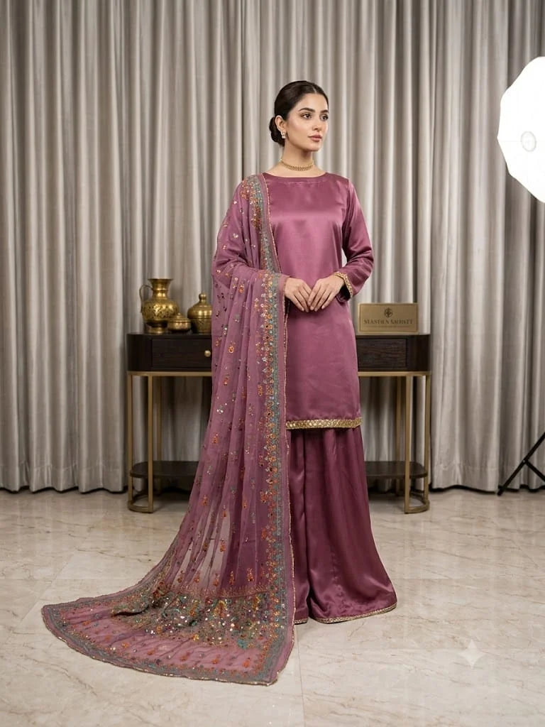 Vibin’ 3-Piece Sharara Set