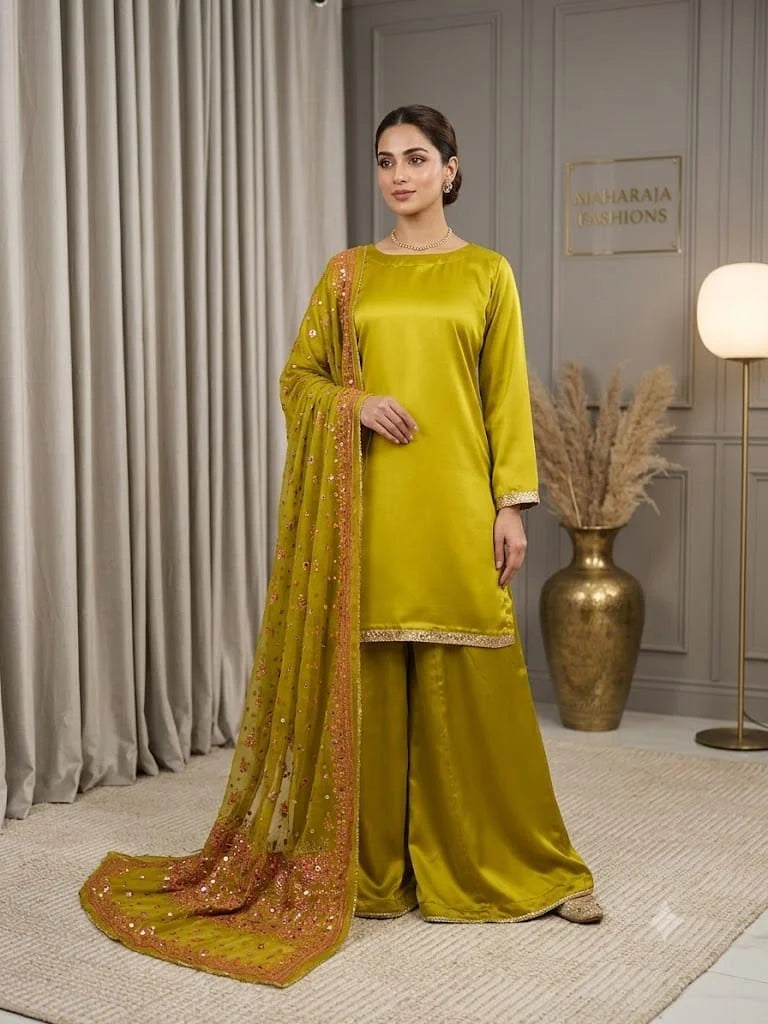 Vibin’ 3-Piece Sharara Set