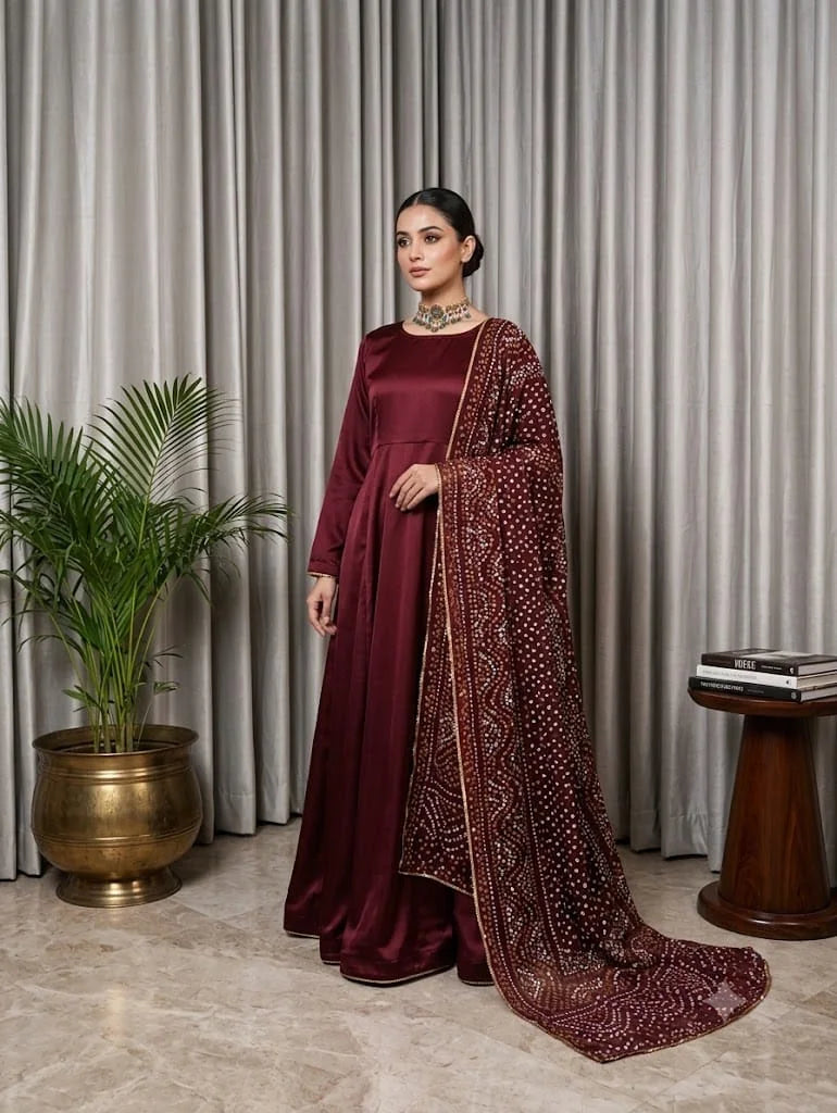Chundri Royale 2-Piece Maxi
