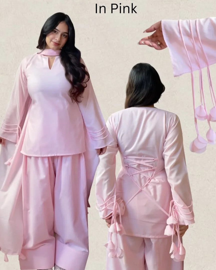 Pankhuri Farshi Shalwar - Stitched 3pc