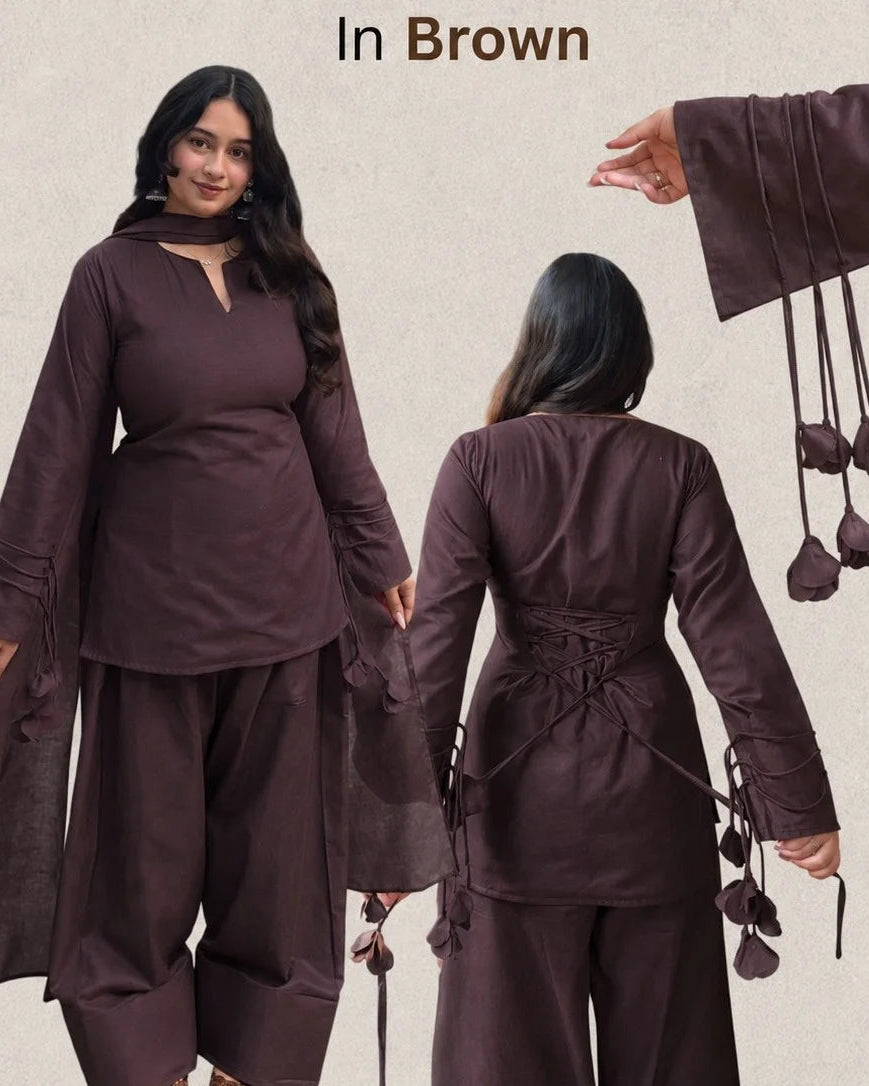 Pankhuri Farshi Shalwar - Stitched 3pc - view 20 | Sunflare.pk