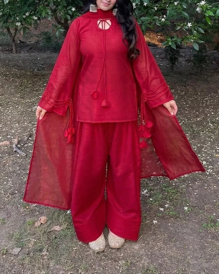 Pankhuri Farshi Shalwar - Stitched 3pc