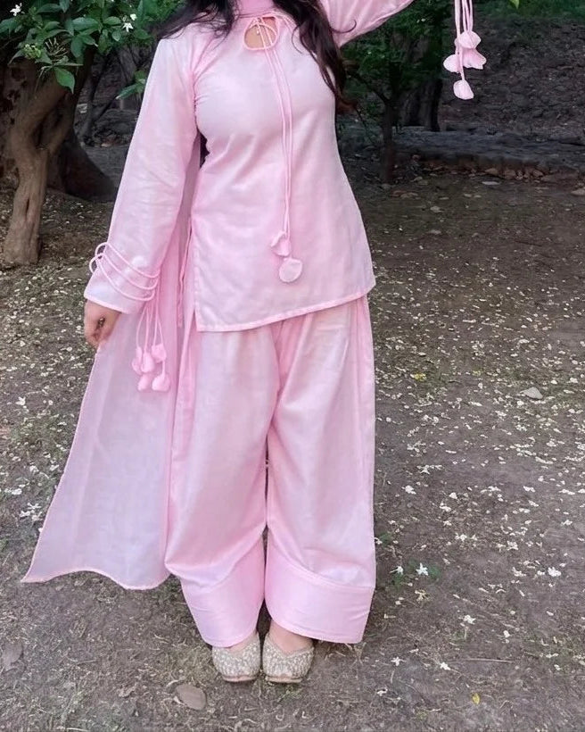 Pankhuri Farshi Shalwar - Stitched 3pc