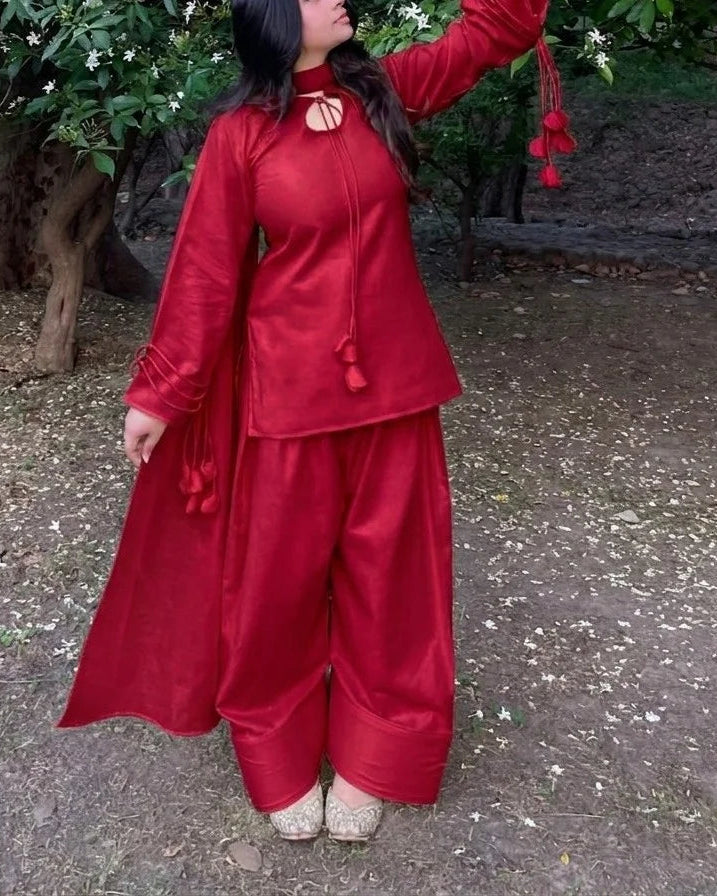 Pankhuri Farshi Shalwar - Stitched 3pc