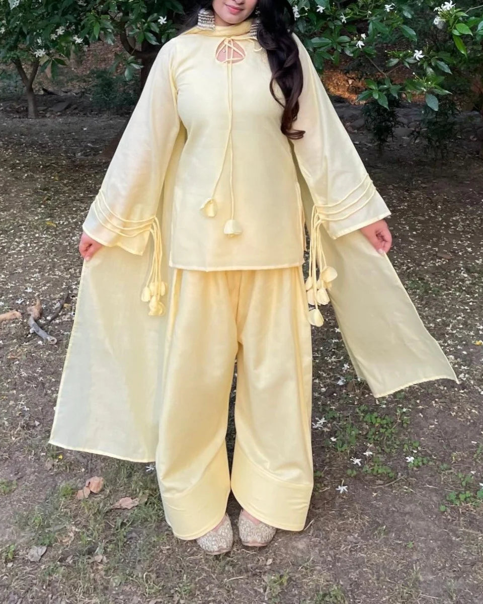 Pankhuri Farshi Shalwar - Stitched 3pc