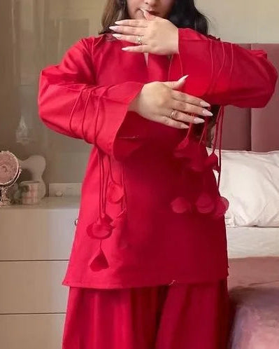 Pankhuri Farshi Shalwar - Stitched 3pc