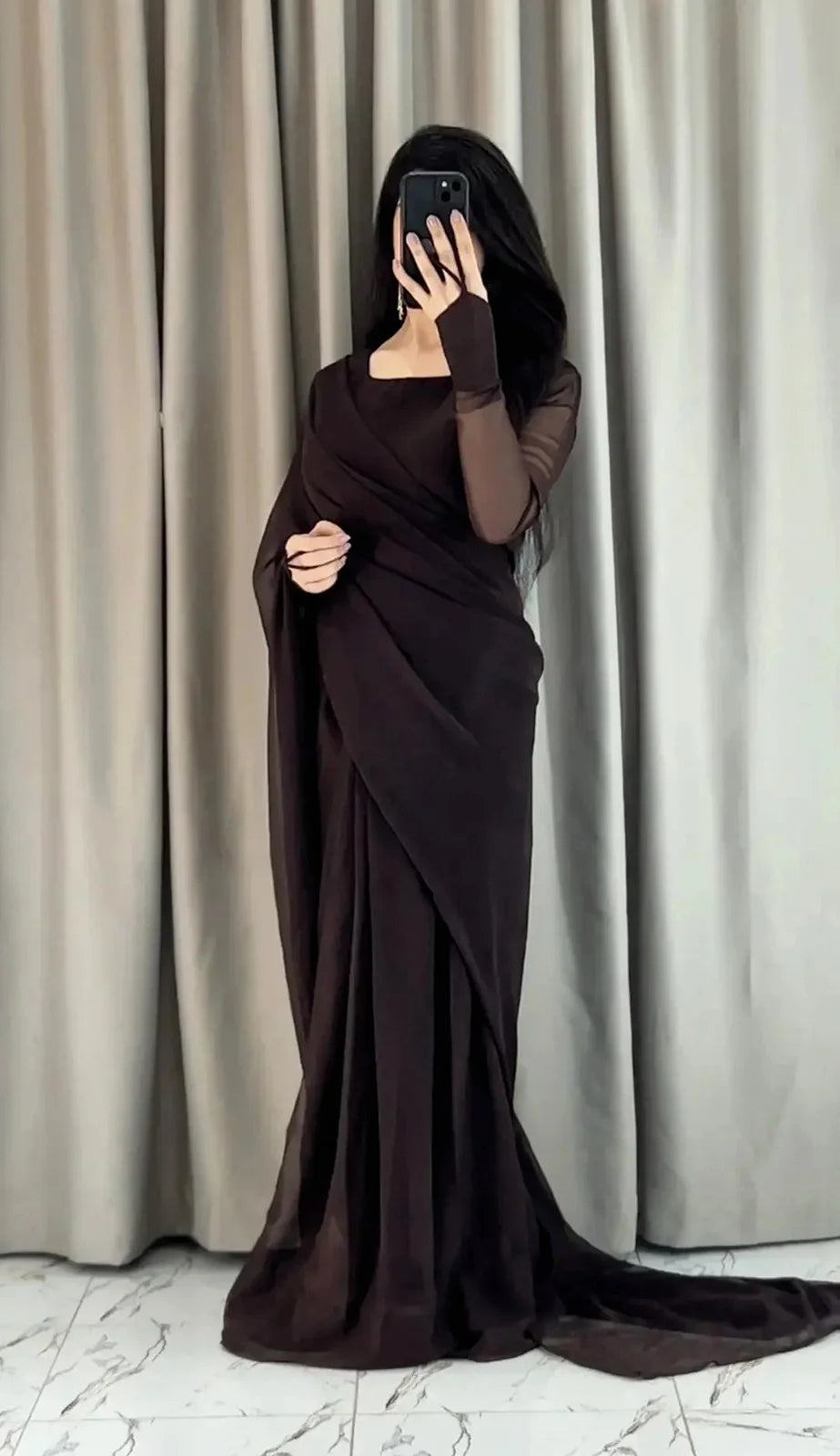 Chiffon Saree – Ready to Wear