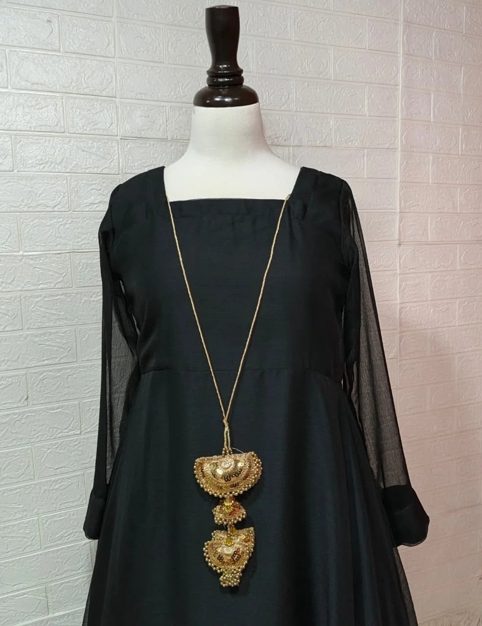 Crinkle Chiffon Anarkali Maxi – 2PC Ready to Wear