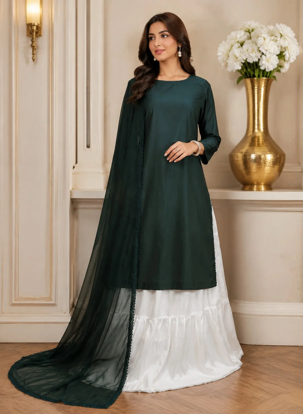 Azadi Stitched 3-Piece Set
